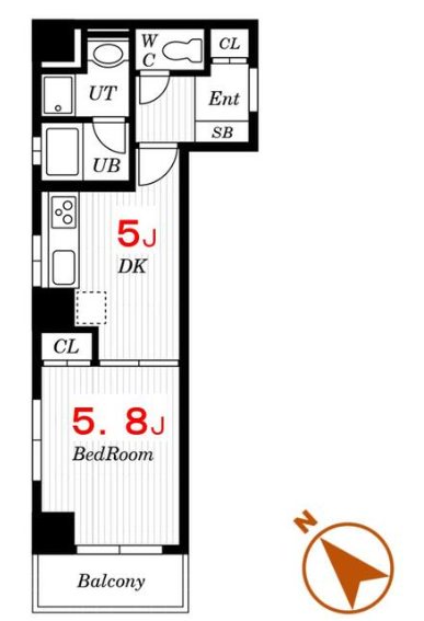 シュロス駒込 間取り図