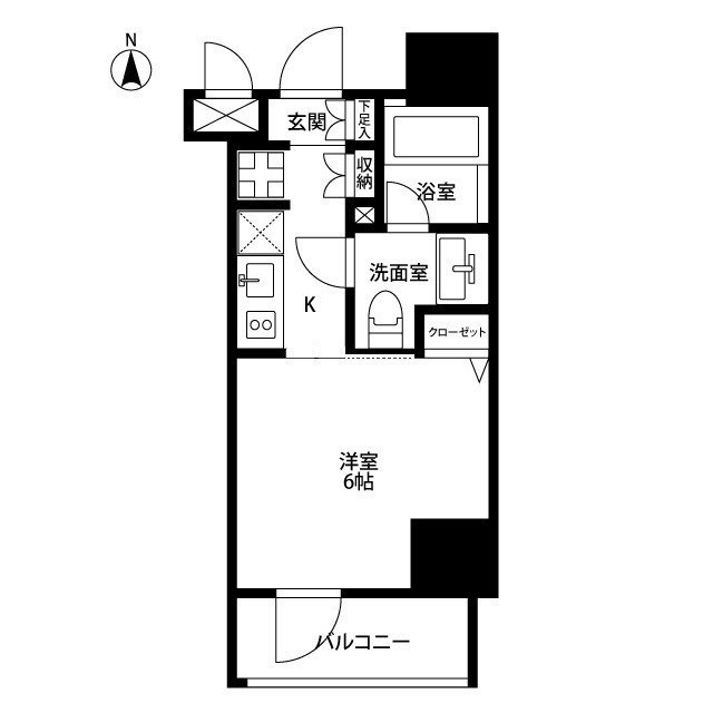 プレール・ドゥーク亀戸Ⅴ 間取り