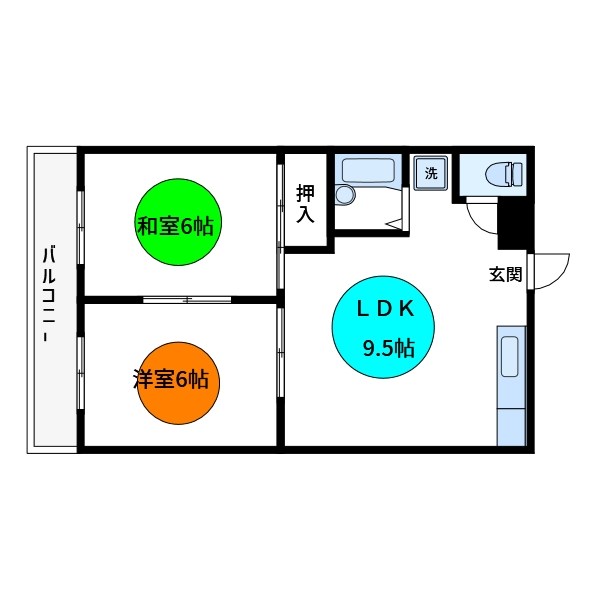 メゾンレピドール 間取り図