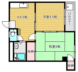 第一アサカビル   間取り図