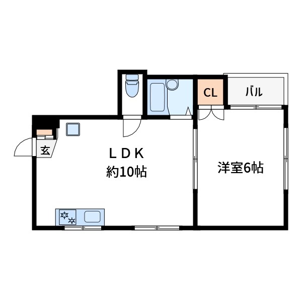 メゾン宏和A 間取り図