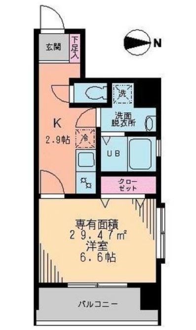 クレアーレ  間取り
