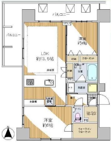 クレア田端プレミアレジデンス 間取り図