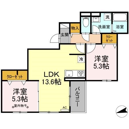 レクシア東葛西Ⅰ 間取り