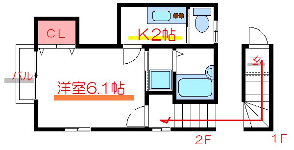 アニマジョーネ 間取り