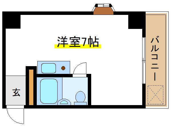 マンション駒込 間取り図