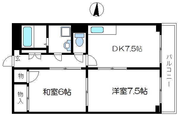 ファミーユＫＡＤＯ 間取り図