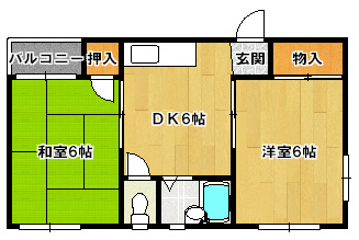 ＣＡＳＡ小林  間取り図