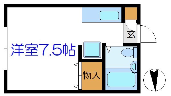 エミナース千駄木  間取り図