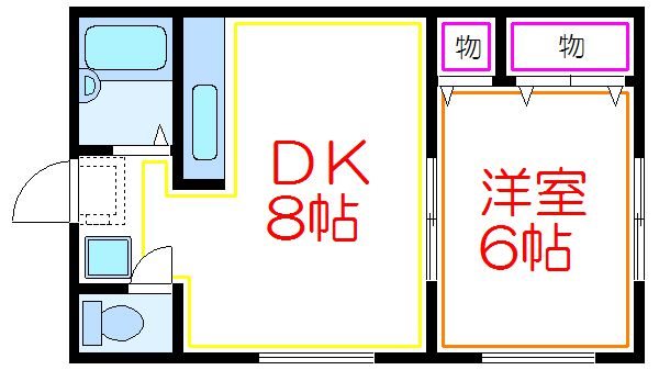 コーポフォーシーズン 間取り