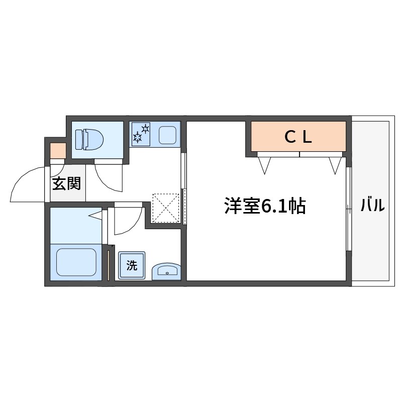 BELL　LEAD東尾久 間取り図