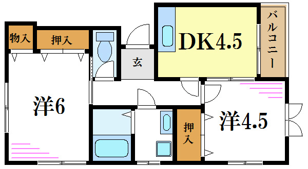 沖ハウス 間取り