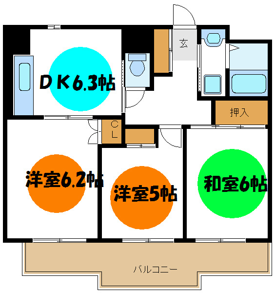 T's　garden 新小岩 間取り