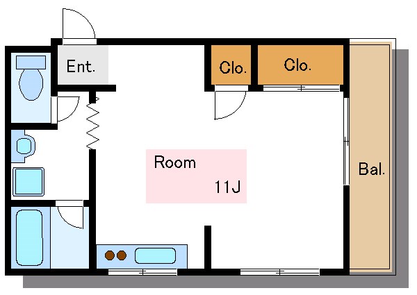 Ｕハイツ 間取り図