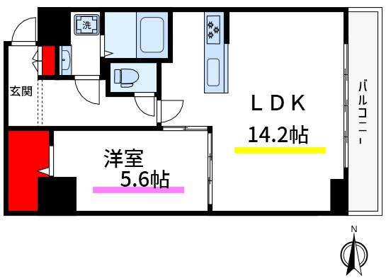 VOLGA BLDG アドグリシーヌ 竜泉 間取り