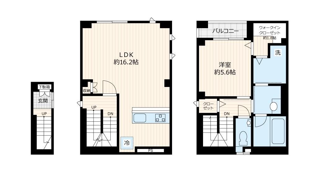 ビューノ八重洲通り 間取り