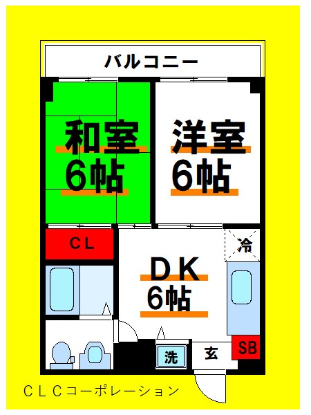 パークサイド関 間取り図