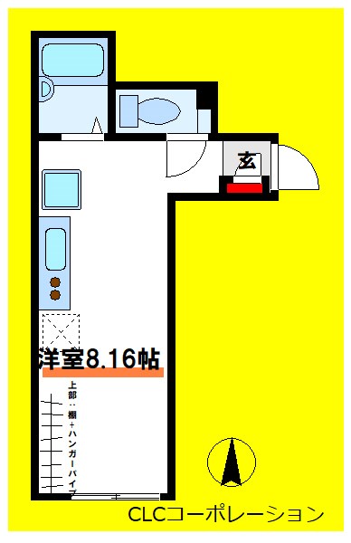 プレシア町屋 間取り図