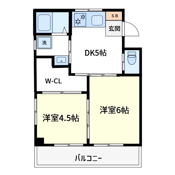 ルミエール町屋 間取り図