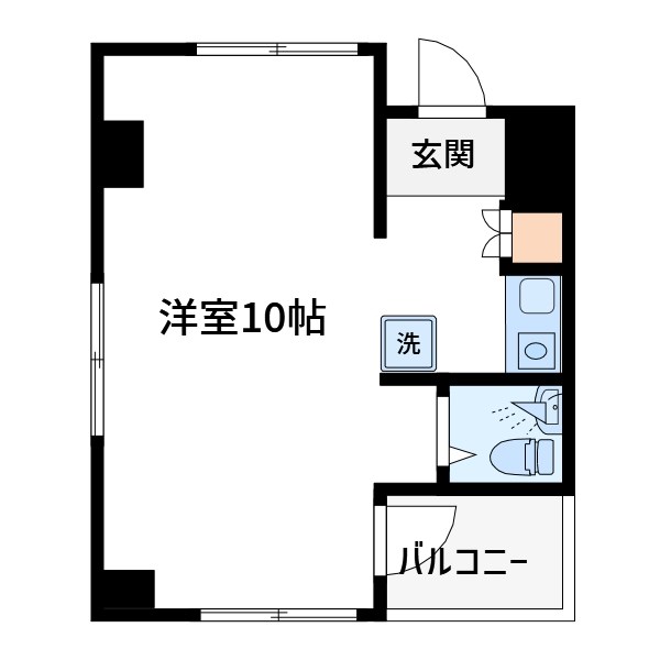 日興パレス綾瀬 701号室 間取り