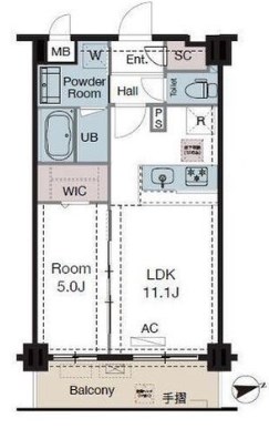 ラグゼナ東陽町 間取り図