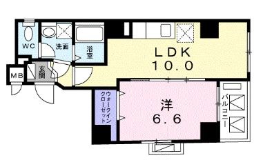 ファーストプレイス  間取り図