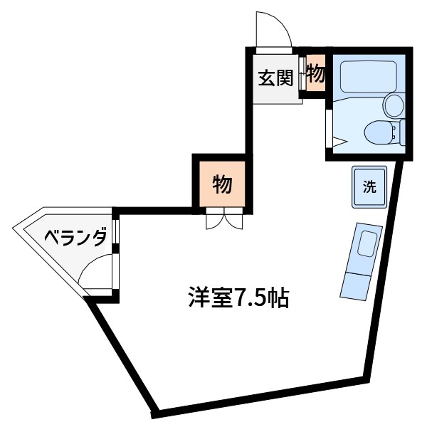 バンビエトワール 間取り図