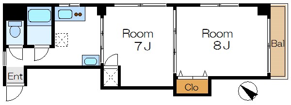 シャンボール駒込 間取り図