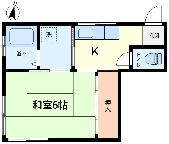 静文荘 間取り図