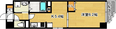 コウジーコート  間取り図