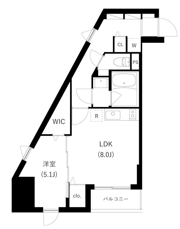 WHARF駒込 間取り図