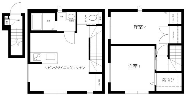 FutabaⅡ 間取り図