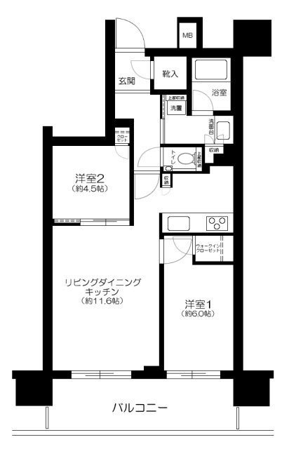 プレシス田端ブラン 間取り