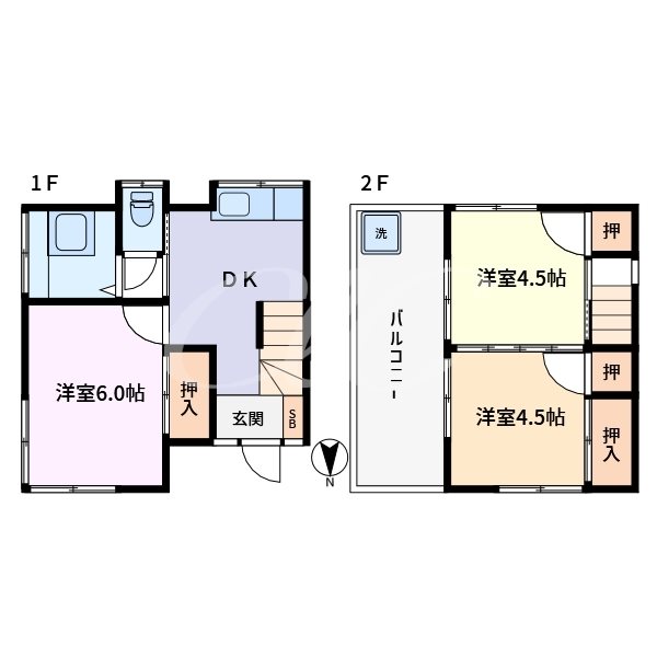 東新小岩戸建 間取り