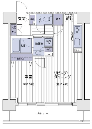 エスティメゾン大島 間取り