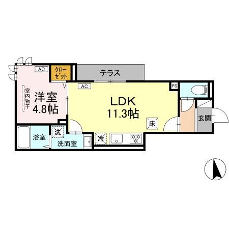 セレスティア豊島S 間取り