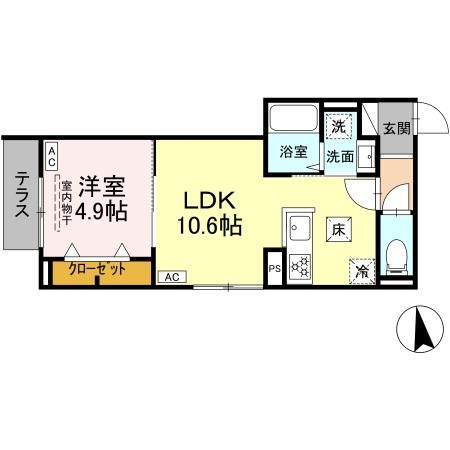 セレスティア豊島S 間取り