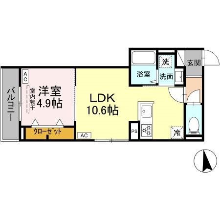 セレスティア豊島S 間取り