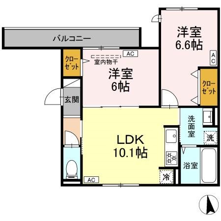 セレスティア豊島S 間取り