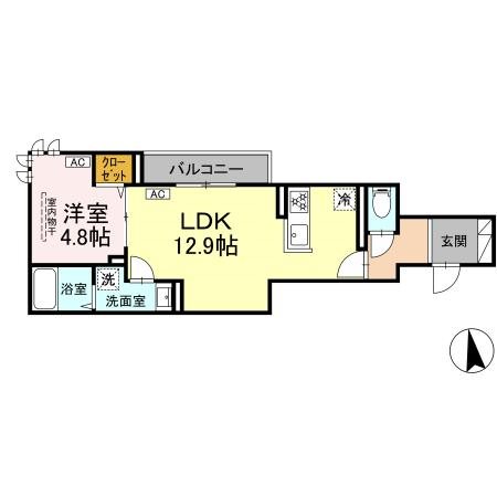 セレスティア豊島S 間取り