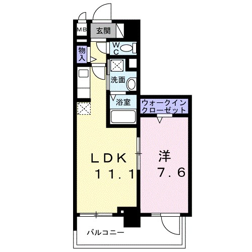 スアヴィス三ノ輪 間取り