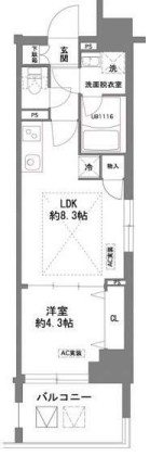 ラグゼナ日本橋 間取り