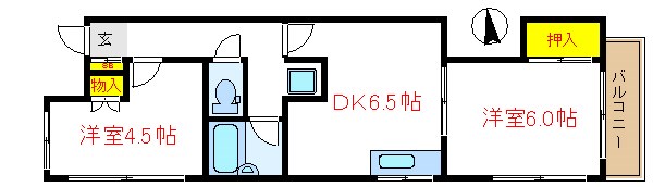 池田マンション  間取り図