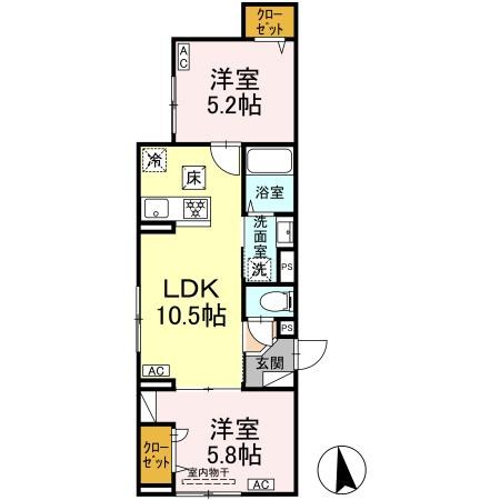 グラナーデ六町 間取り