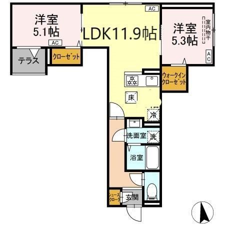 グラナーデ六町 間取り