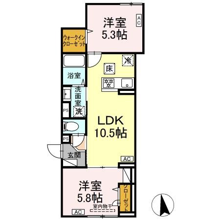 グラナーデ六町 間取り