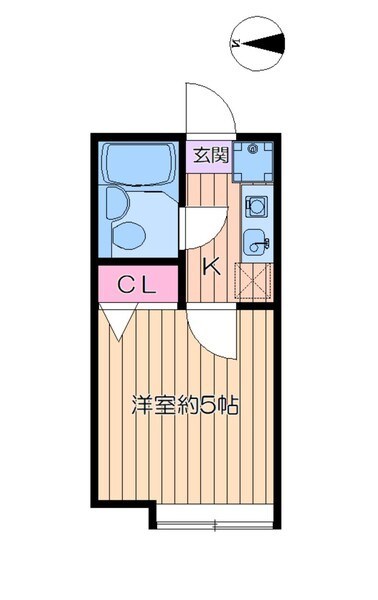 プチクレール北綾瀬C 間取り