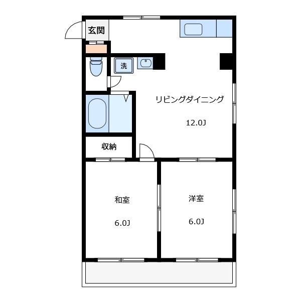 西野ビル 間取り