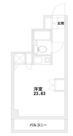 ウィンベルソロ亀有第6 間取り