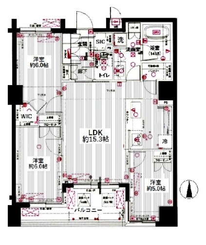 アスコットパーク両国石原 間取り